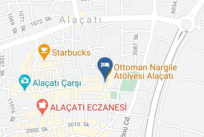 Cesme - Alacati Tas Otel Maps