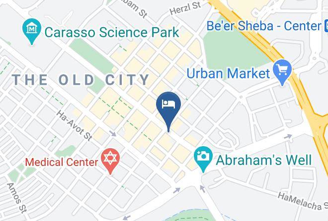 Beersheba - Aladdin Hotel Beersheba Maps