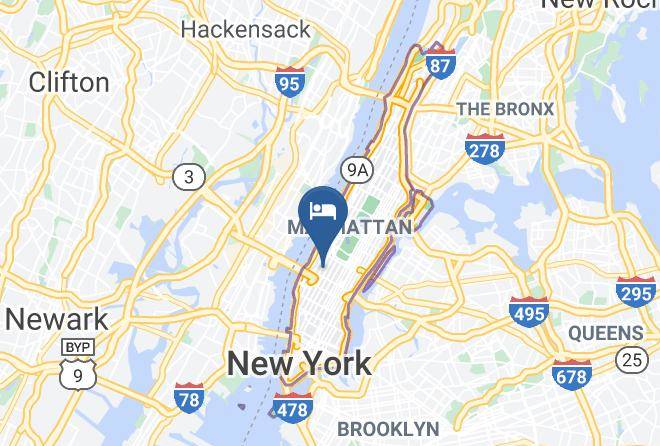 New York - Aladdin Hotel Maps