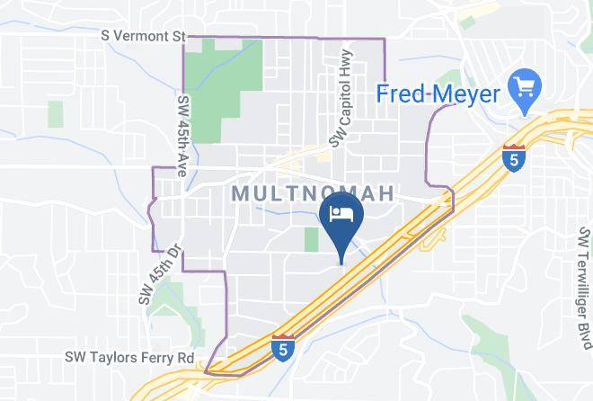 Multnomah - Aladdin Inn Maps