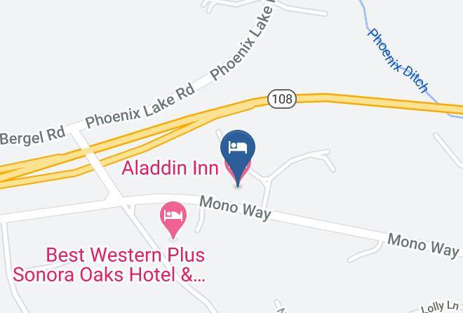 Tuolumne - Aladdin Inn Maps