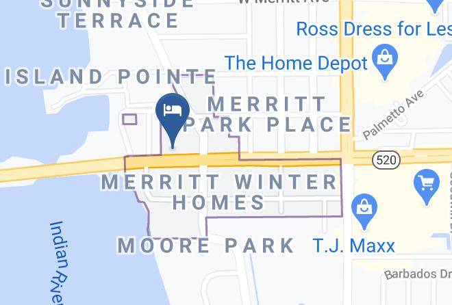 Brevard - Aladdin Motel Maps