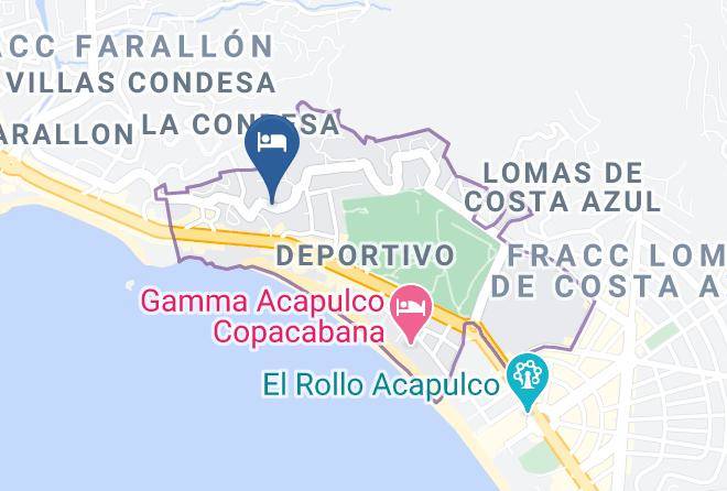 Acapulco De Juarez - Hotel & Club Aladino's Maps
