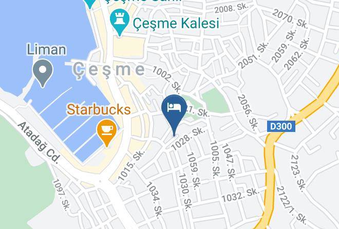 Cesme - Aladya Tas Otel Maps