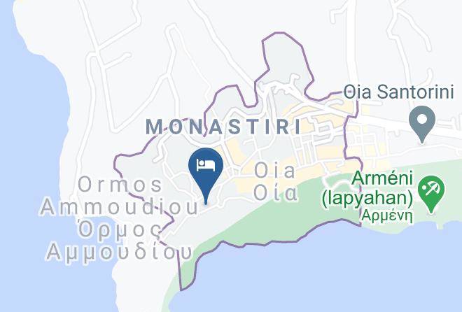 Thira - Alafouzou Cave Loft Maps