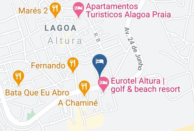 Castro Marim - Alagoa Azul Maps