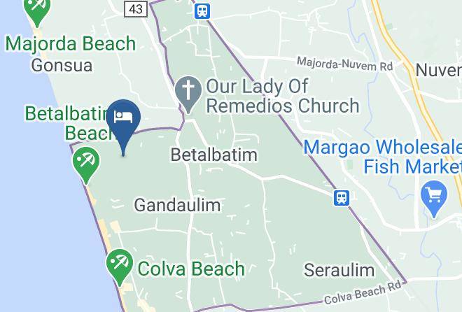 Salcete - Alagoa Resort Maps
