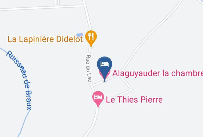 Marne - Alaguyauder La Chambre Maps