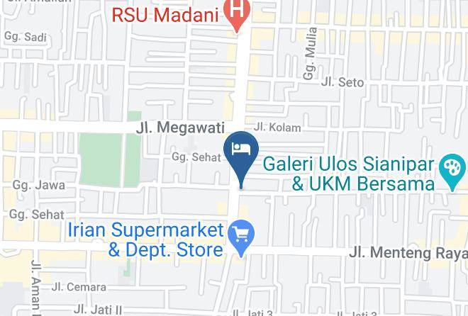 Kota Medan - Alam Hotel By Cordela Maps
