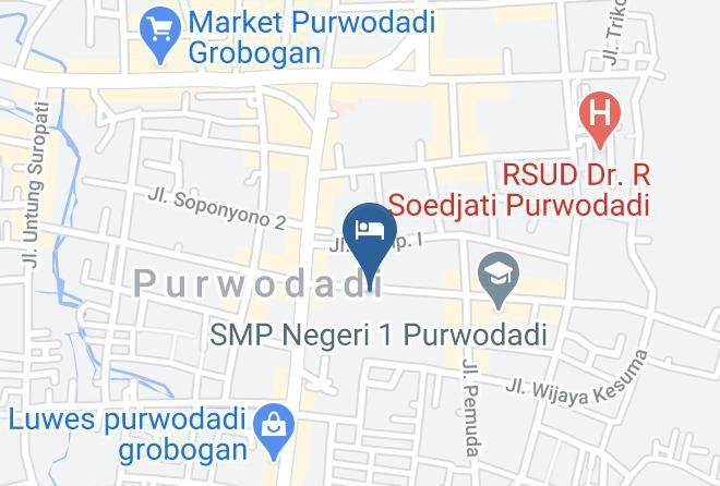 Alam Indah Hotel Map