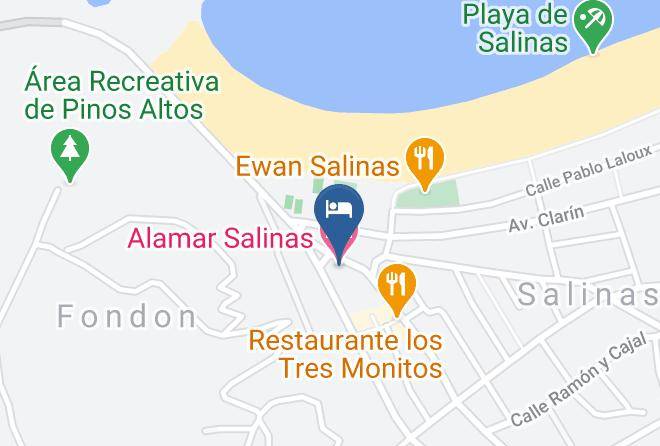Alamar Salinas Map