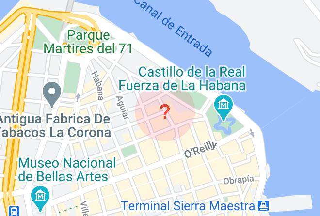 La Habana Vieja - Alameda De Paula Maps