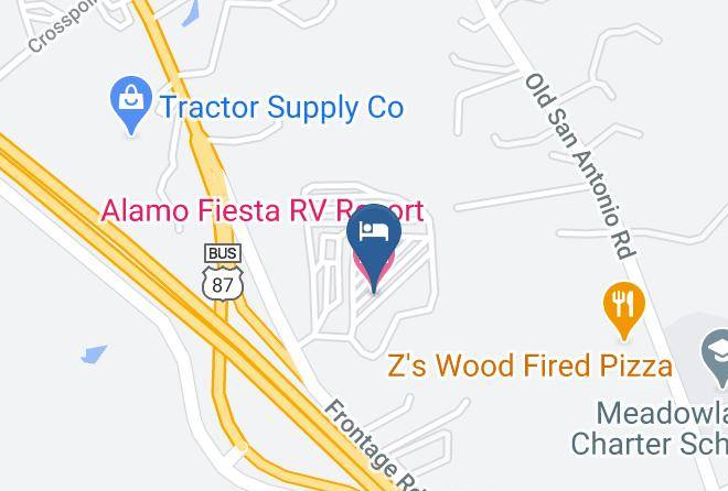 Kendall - Alamo Fiesta Rv Resort Maps