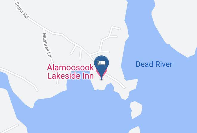 Hancock - Alamoosook Lakeside Inn Maps