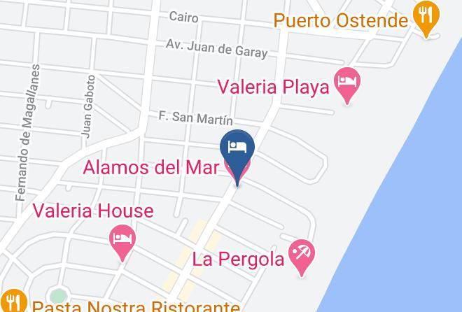 Pinamar - Alamos Del Mar Maps