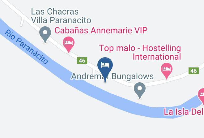 Villa Paranacito - Alamos Dorados Maps