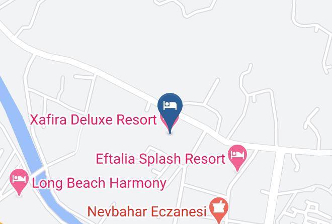 Alanya - Xafira Deluxe Resort Maps