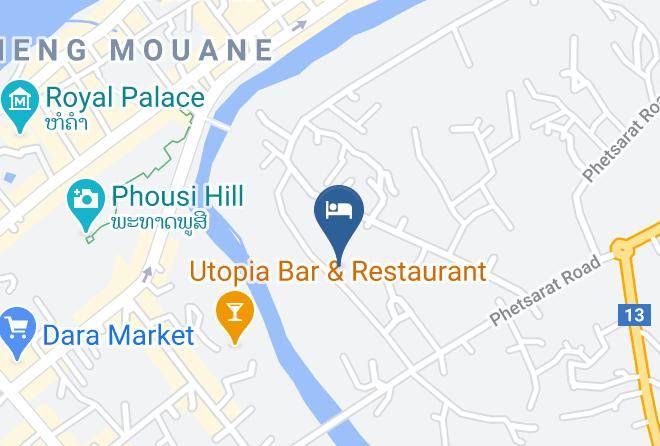 Louangphrabang - Alana Luang Prabang Maps
