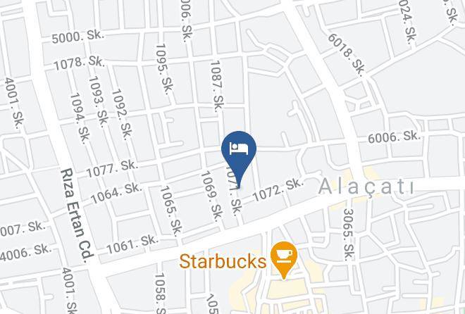 Alacati Alanarin Konak Map