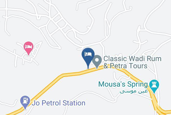 Petra - Alanbat Hotel Maps