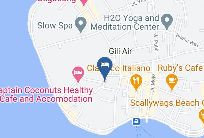 North Lombok Regency - Alang Alang Gili Air Maps