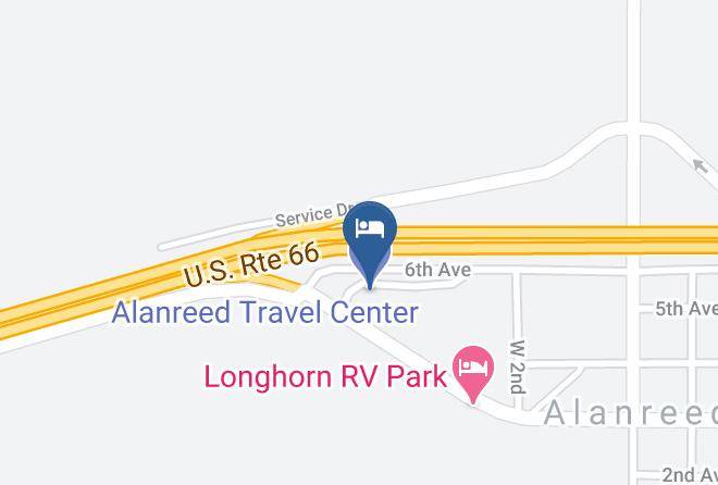 Gray - Alanreed Travel Center Maps