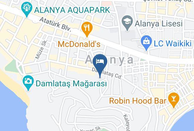 Alanya - Alanya Holiday Maps