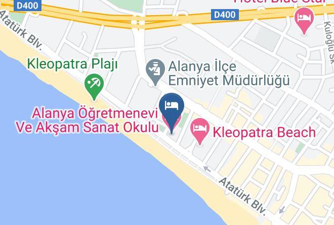 Alanya - Alanya Ogretmenevi Ve Aksam Sanat Okulu Maps