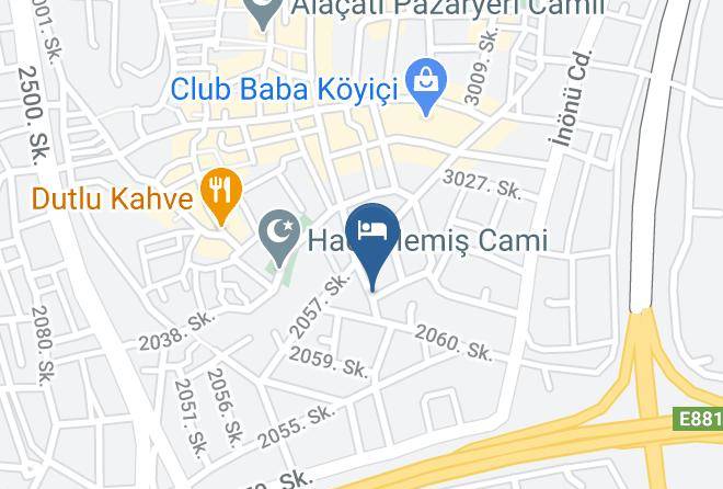 Cesme - Alapietra Otel Maps