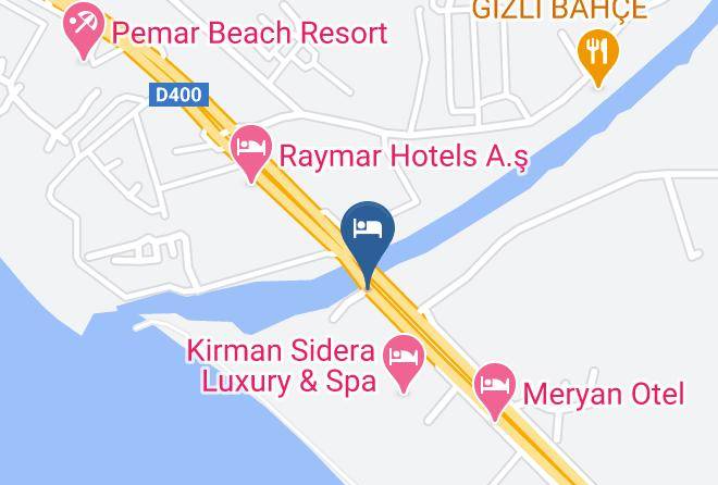 Manavgat - Porto Azzuro Delta Hotel Maps