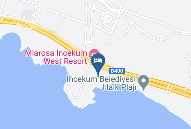 Alanya - Alara Hotel Maps
