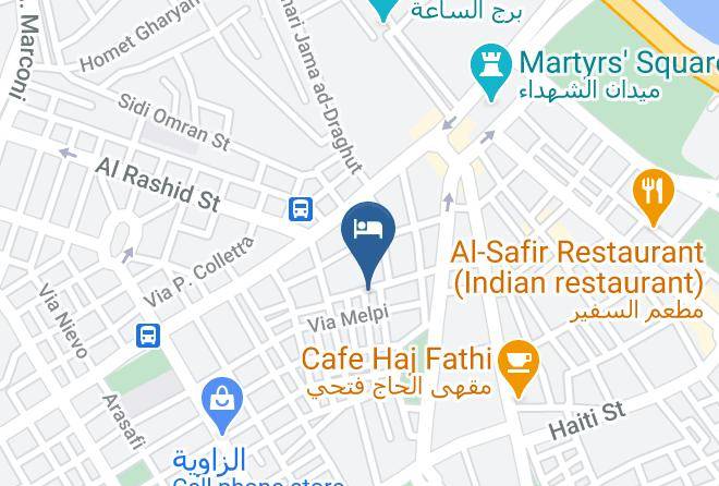 Tripoli - Alasala Hotel Maps