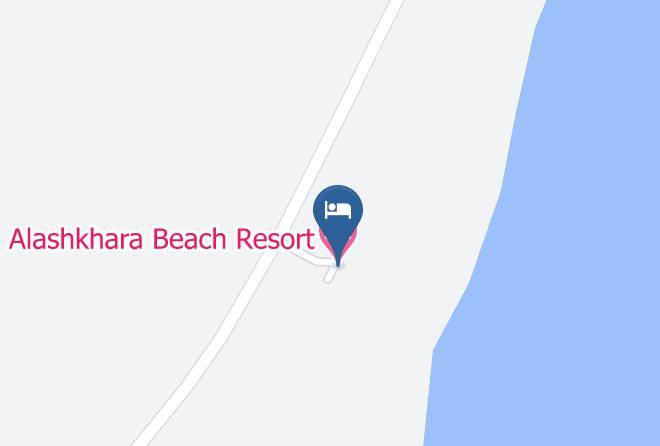 Jalan Bani Bu Ali - Alashkhara Beach Resort Maps