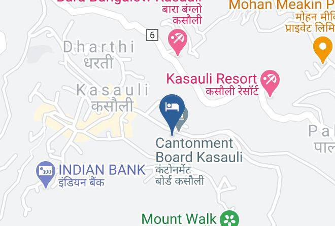 Kasauli - Alasia Hotel Maps
