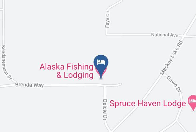 Alaska Fishing & Lodging Map