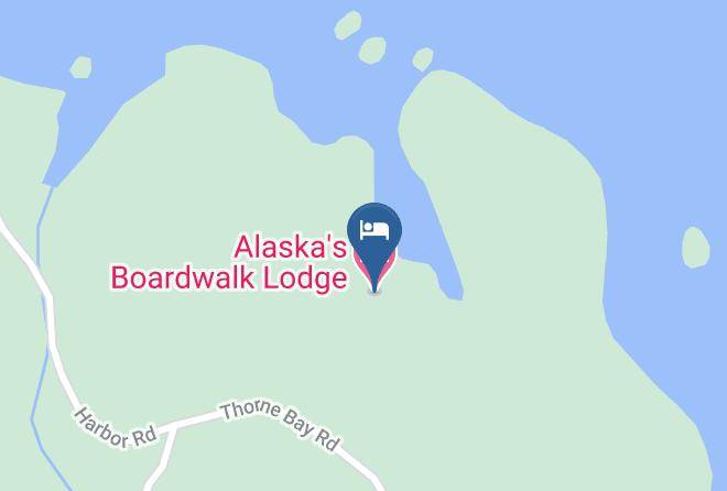 Prince Of Wales Hyder C A - Alaska's Boardwalk Lodge Maps