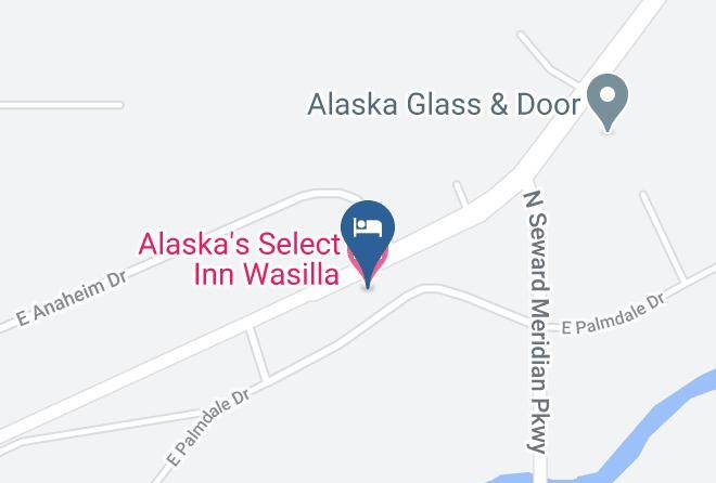 Matanuska Susitna Borough - Alaska's Select Inn Wasilla Maps