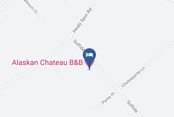 Denali Borough - Alaskan Chateau B&b Maps