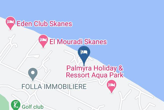 Tunisia - Alassio Hotel And Thalasso Maps