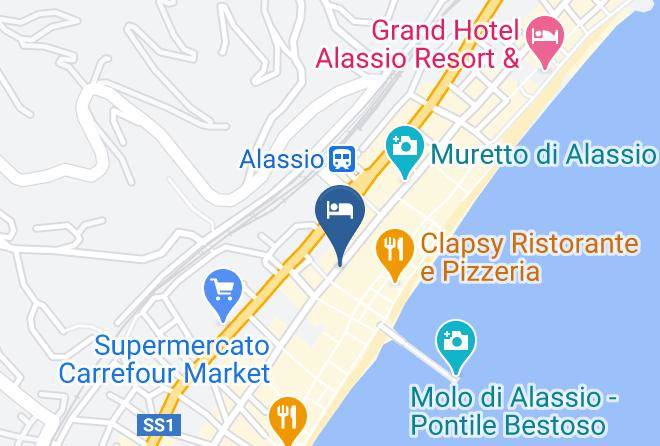 Savona - Alassiobnb Apartments Maps