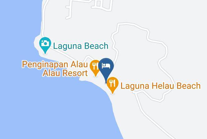 Lampung Selatan - Alau Alau Boutique Resort Hotel Maps
