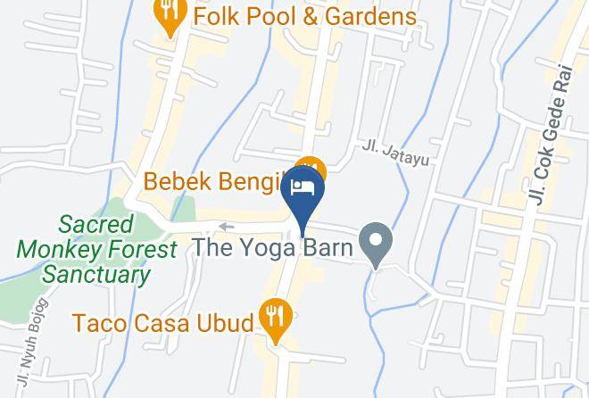 Gianyar Regency - Alaya Resort Ubud Maps
