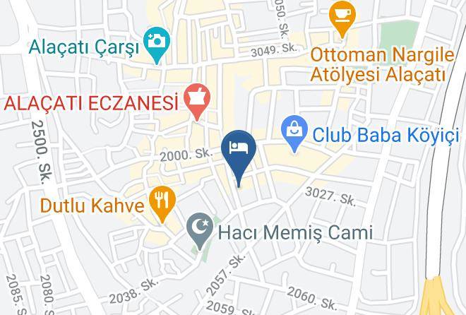 Cesme - Alayaz Otel Maps