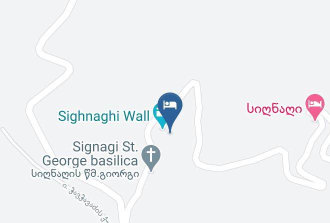 Signagi - Alazani Valley Maps