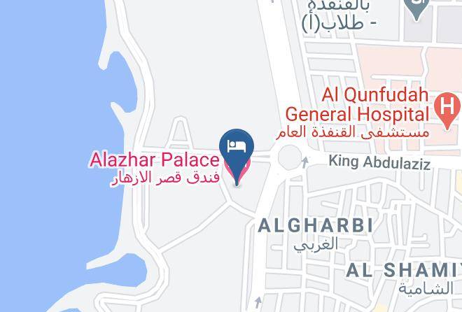 Alazhar Palace Hotel Map