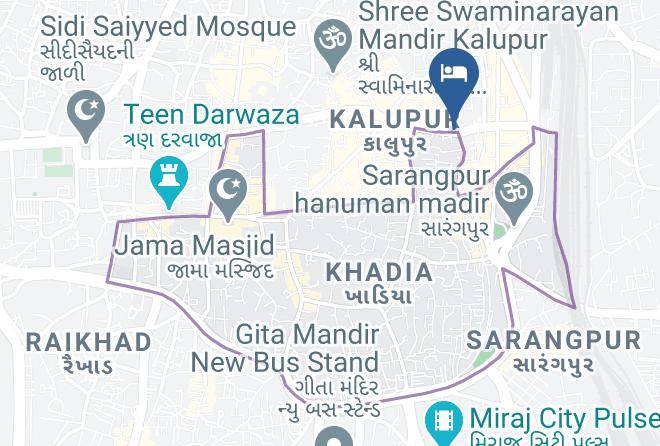 Ahmadabad - Alba Hotel Maps