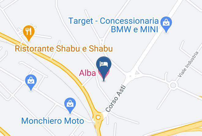 Cuneo - Alba Hotel Maps