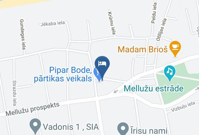 Alba Hotel Map
