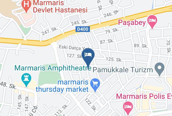 Marmaris - Alba Hotel Maps