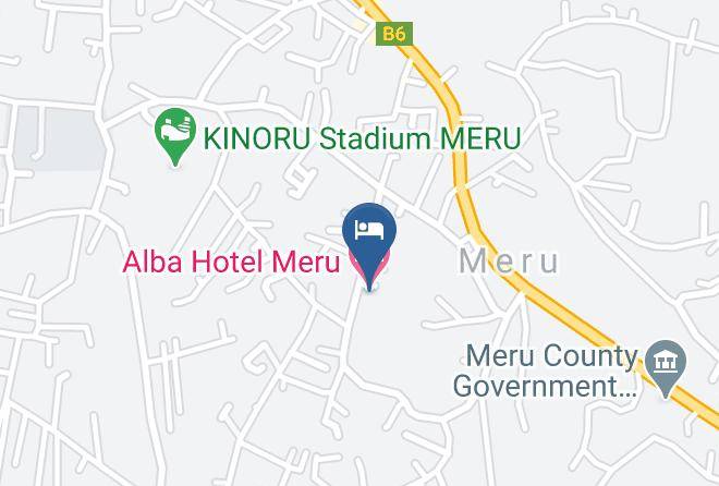 Meru - Alba Hotel Meru Maps